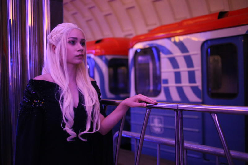Премьера первой серии нового сезона «Игры престолов» состоялась на станции метро «Маяковская»