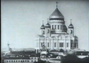 Первоначальный вид Храма Христа спасителя в XIX веке. Фото: скриншот с видео