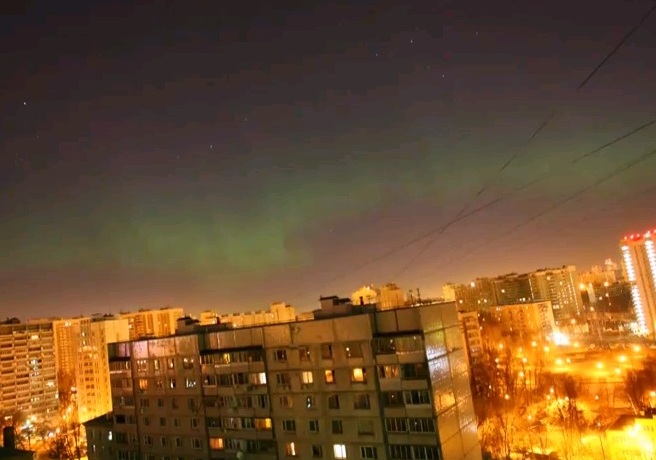 Северное сияние над Москвой вспыхнет в ночь на 10 сентября