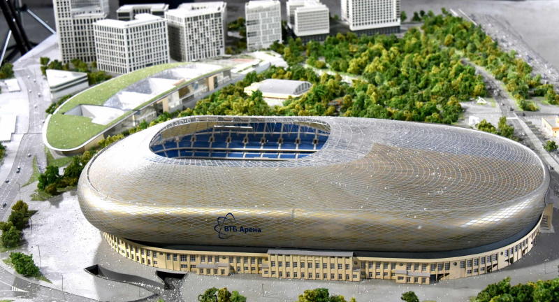 Стадион «Динамо» откроется в 2018 году