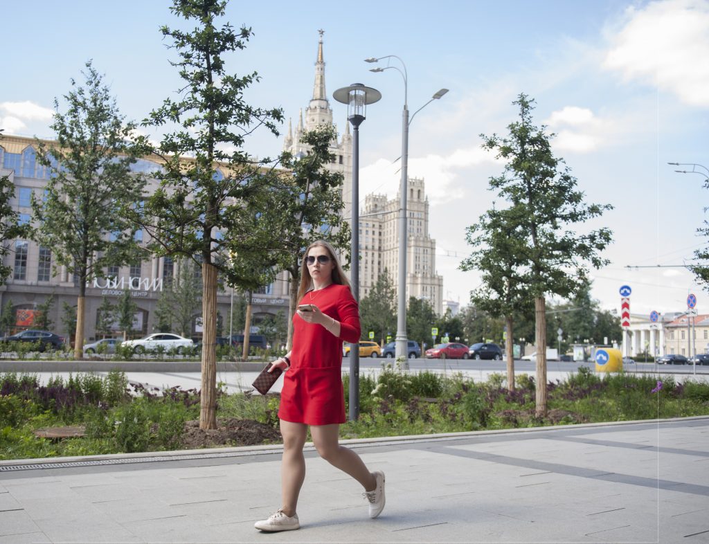 С 2011 года в Москве благоустроили 330 улиц и городских пространств
