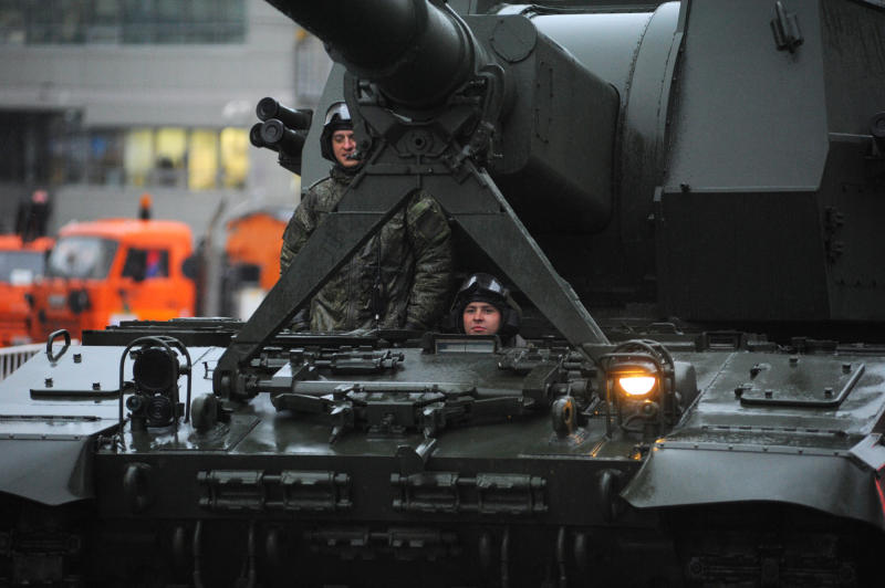 Около 35 единиц военной техники времен ВОВ увидят зрители на Красной площади