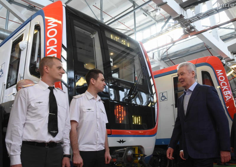 Поезда «Москва» обновили подвижной состав фиолетовой линии на 21 процент