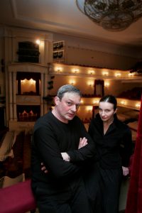 2006 год. С мужем режиссером Романом Козаком. Он умер в 2010 году. Фото: Photoxpress 