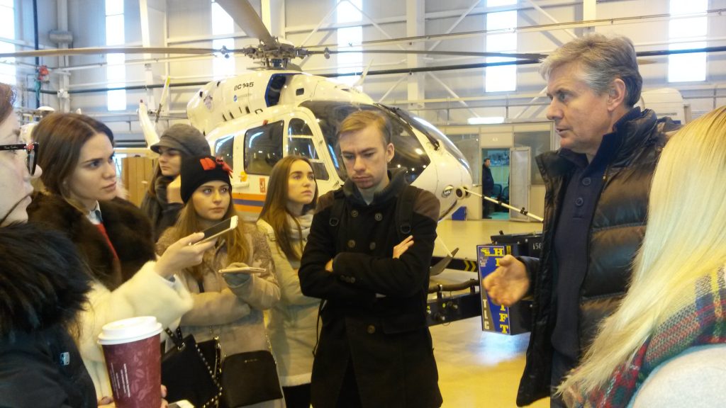 Студенты МГУ в гостях у «Московского авиационного центра»