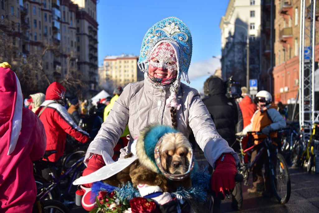 Москва устроит зимний велопарад 11 февраля