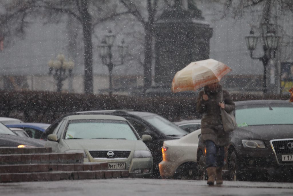 На вторник в Москве объявили «желтый» уровень опасности погоды