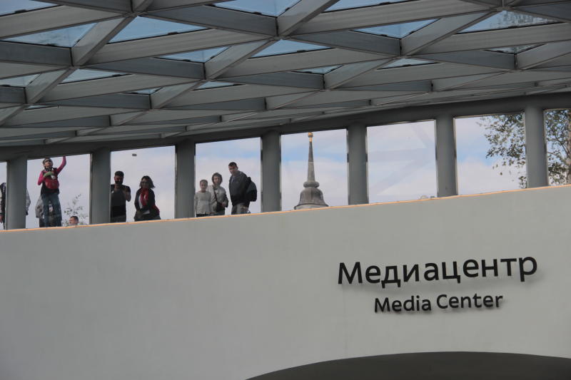 Занятия для юных горожан будут проводить в павильоне «Медиацентр». Фото: Павел Волков, «Вечерняя Москва»