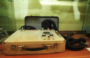 Так выглядит советский аппарат искусственной вентиляции легких. Фото: Наталия Нечаева