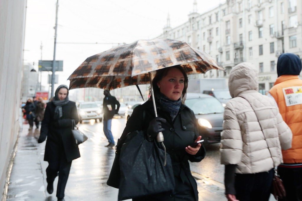 На выходных Москву зальет дождем