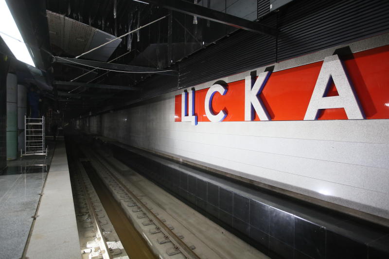 Станция метро «ЦСКА» является частью Третьего пересадочного контура. Фото: Антон Гердо, «Вечерняя Москва»