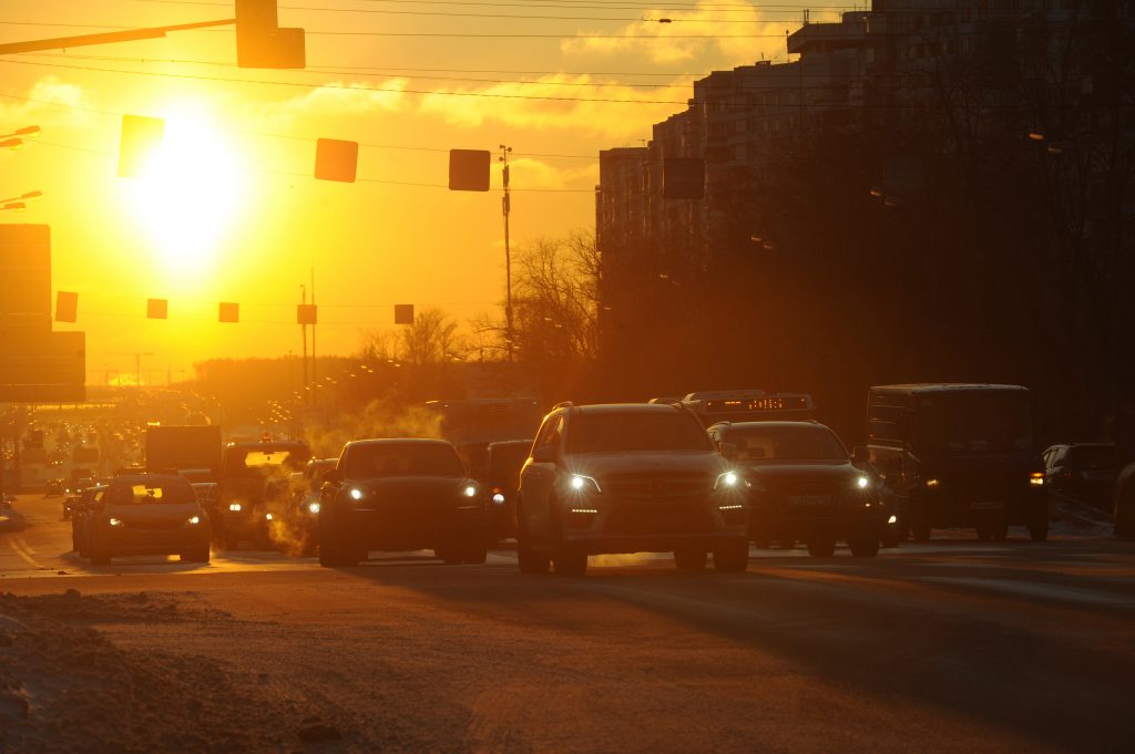 На дорогах Москвы выросла скорость в утренний час пик