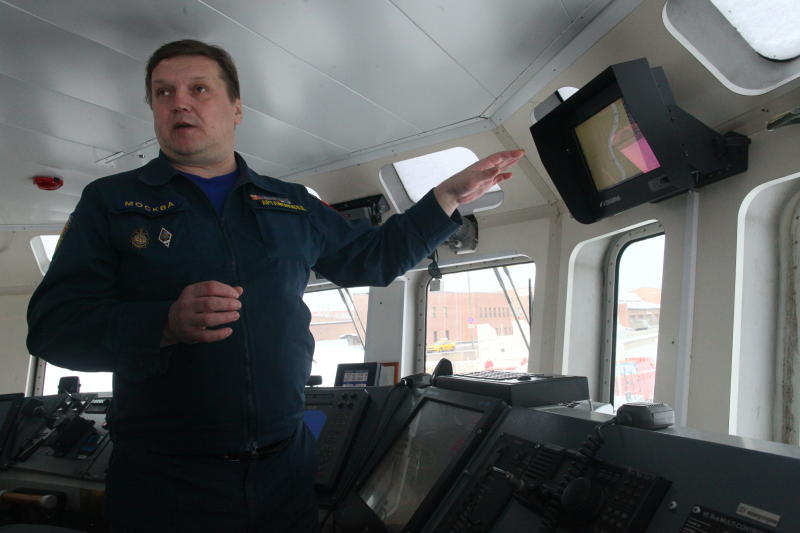 Спасательные катера c видеорегистраторами будут патрулировать акваторию Москвы-реки зимой