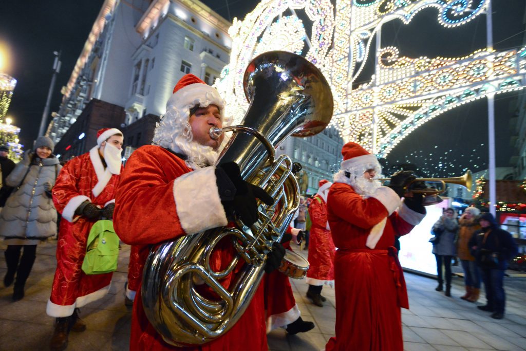Парад Дедов Морозов состоится в центре города