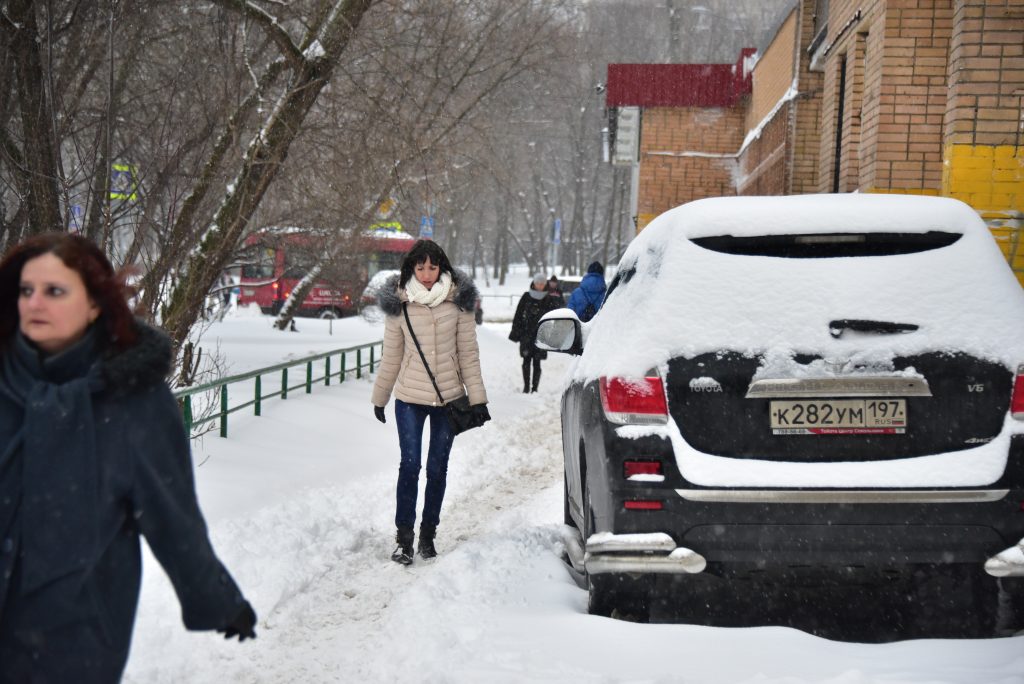 Московские сугробы «выросли» до 11 сантиметров за сутки