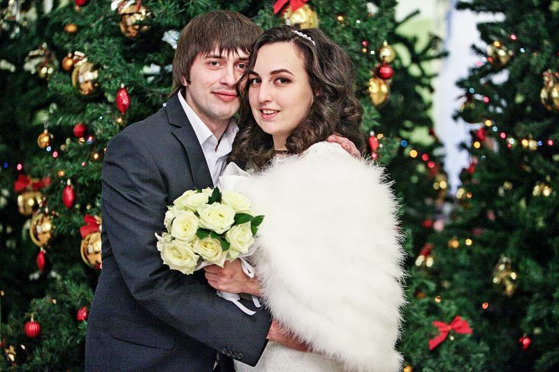 В наступающем году первые свадьбы в Москве пройдут 5 и 6 января. Фото: Павел Волков