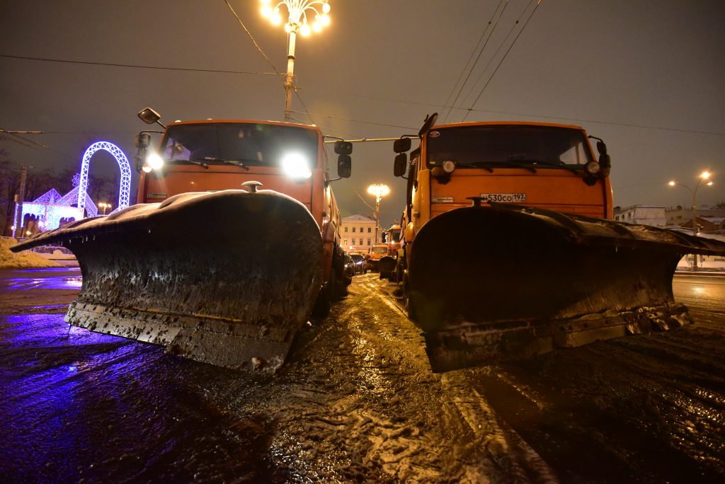 Москвичей предупредили о «снежном» часе пик