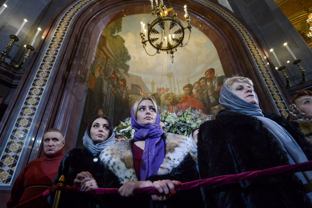 Рождественские богослужения в Москве собрали 600 тысяч человек