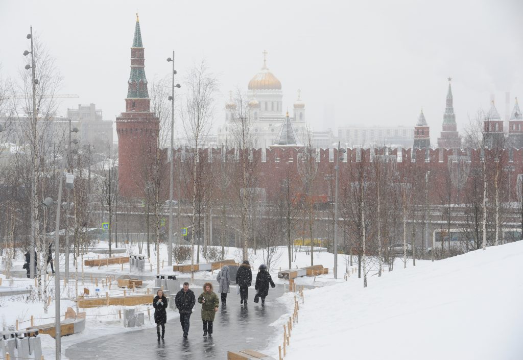 Уровень снега в Москве поднялся почти до 40 сантиметров