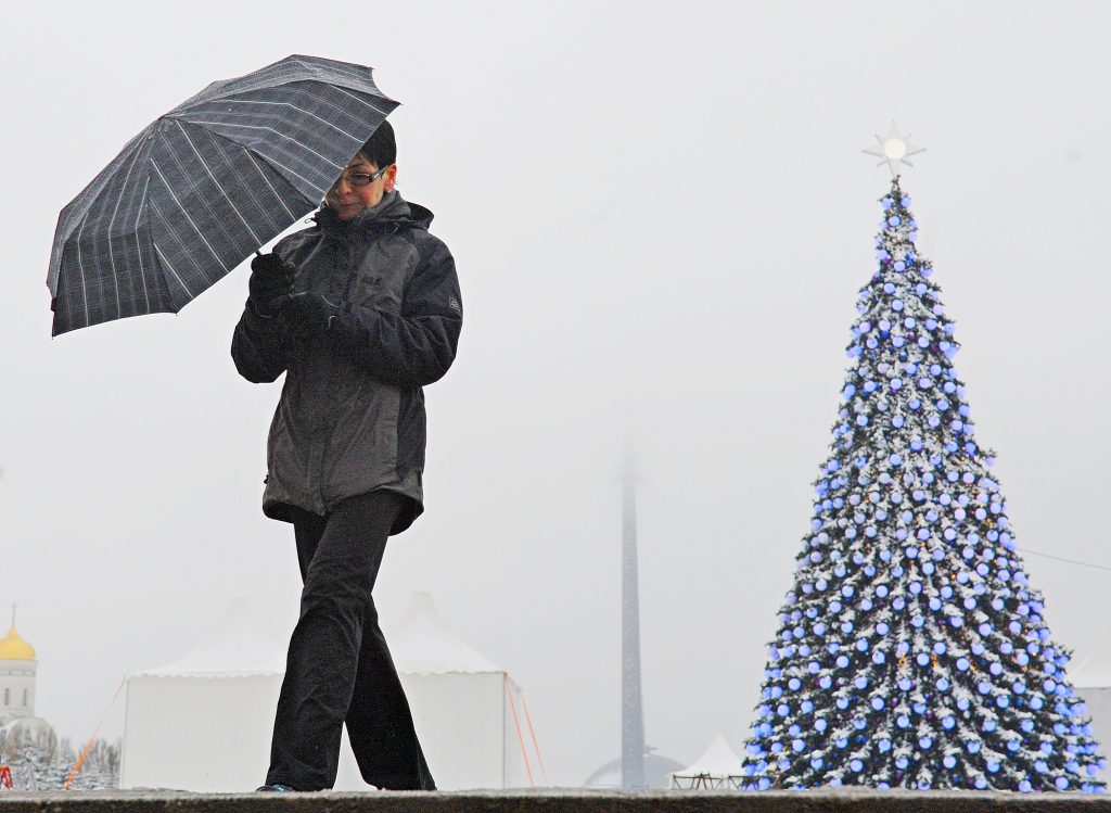 Мороз-2018: температура в Москве осталась необычно высокой