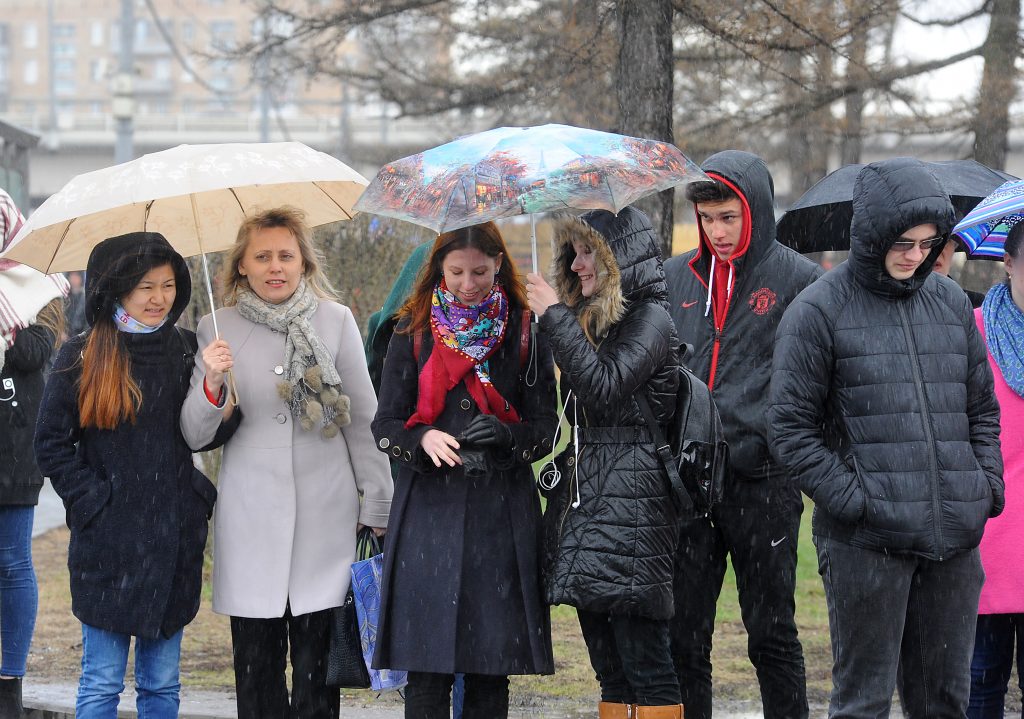 Москвичей ожидает отрицательная температура 8 января. Фото: архив, «Вечерняя Москва»