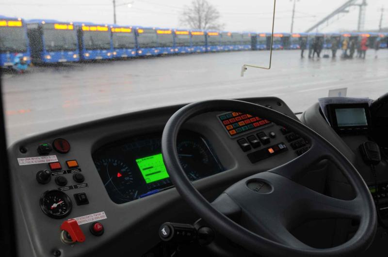 Автобусы С12 в центре Москвы временно изменят маршрут