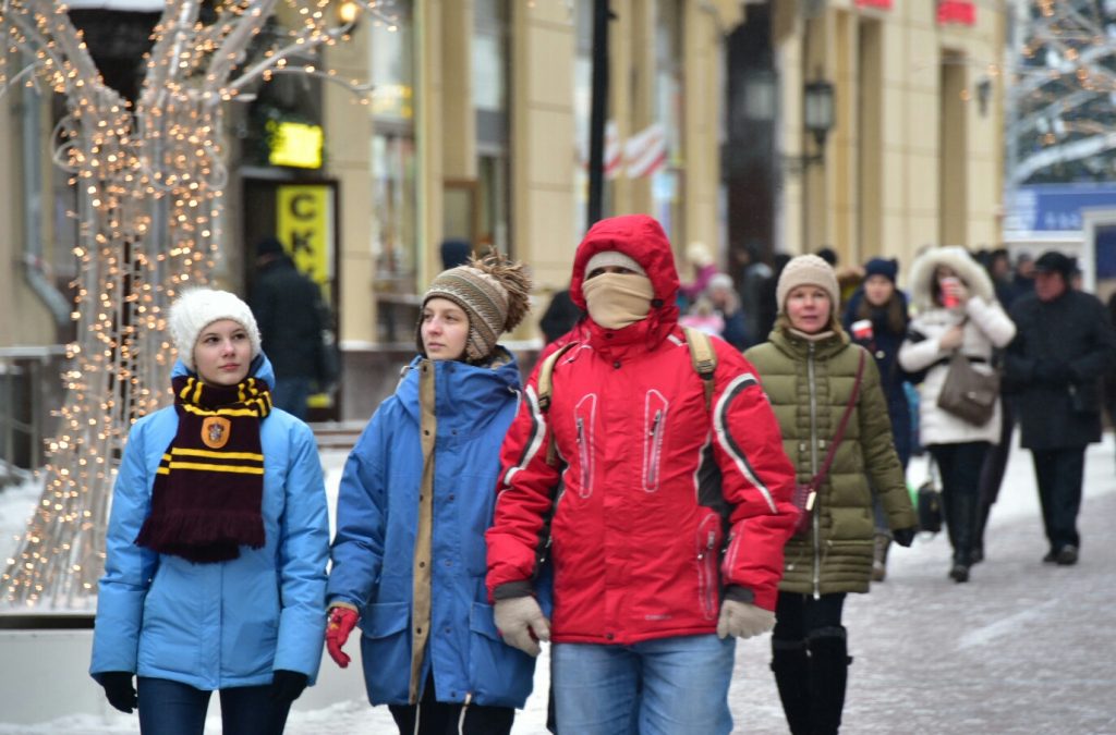 Зимняя одежда в россии