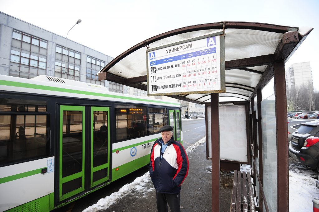 Москва подготовила 40 автобусов для обслуживания трамвайных маршрутов из-за снегопада
