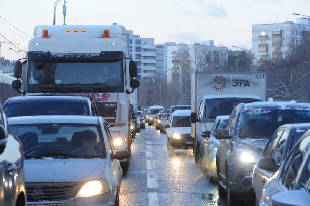 Непогода: пробки в Москве выросли до семи баллов