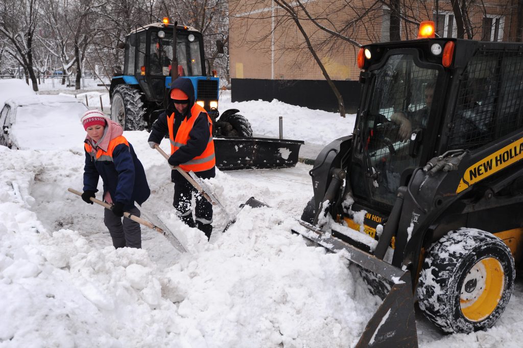 Московские сугробы вырастут до двух метров к весне