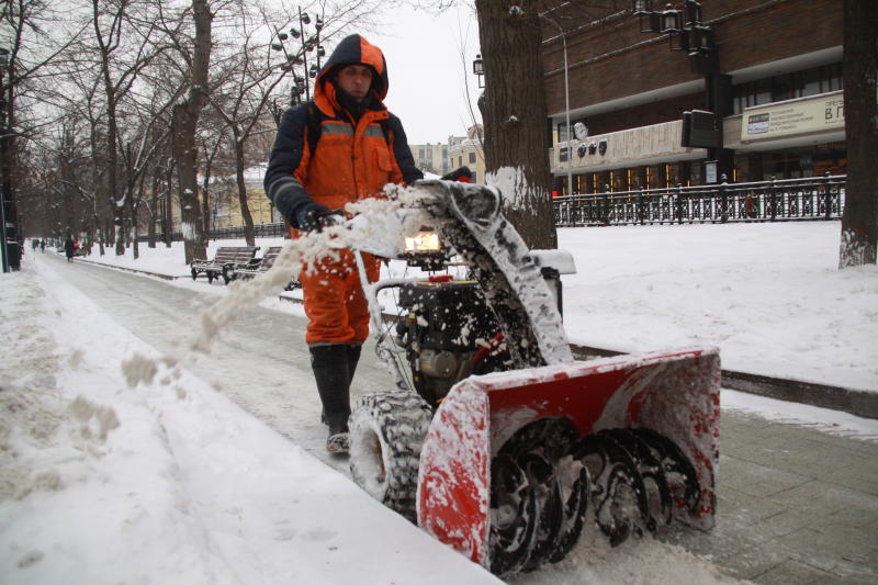 Городские службы столицы готовы к последствиям снегопада