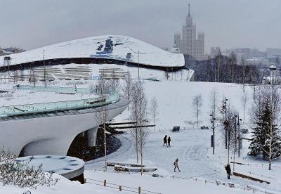 Парк «Зарядье» попал в число победителей Building of the Year. Фото: архив, «Вечерняя Москва».