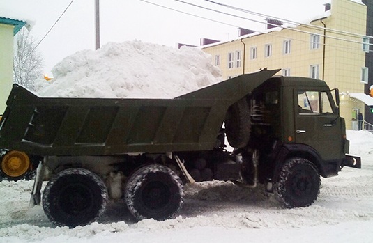 В Москву ввели войска для борьбы со снегом