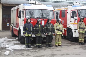 История одной части. Фото: Пресс-служба Управления по ЦАО Главного управления МЧС России по г. Москве