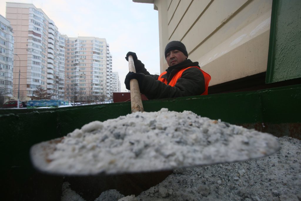 Из Москвы исчезнут контейнеры с «анти-льдом»