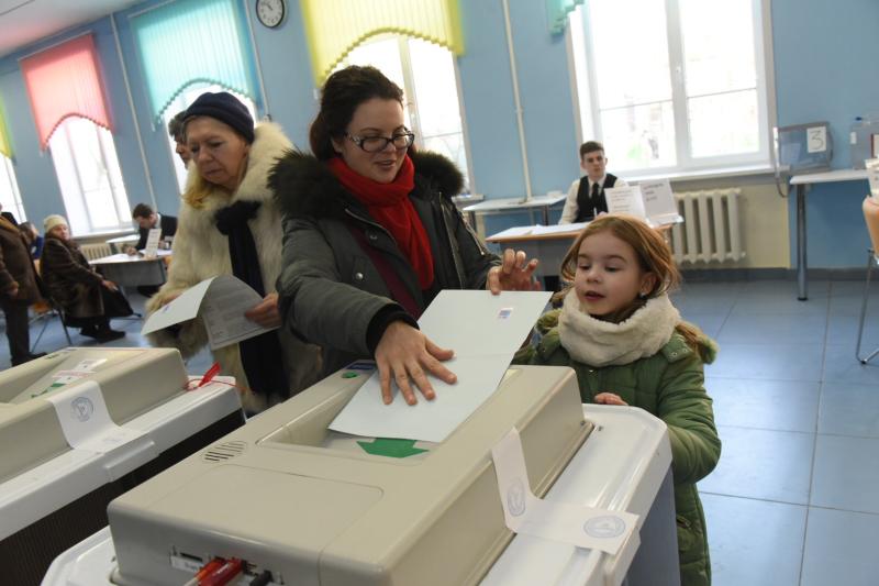 Выборы президента России завершены. Фото: Владимир Новиков, «Вечерняя Москва»