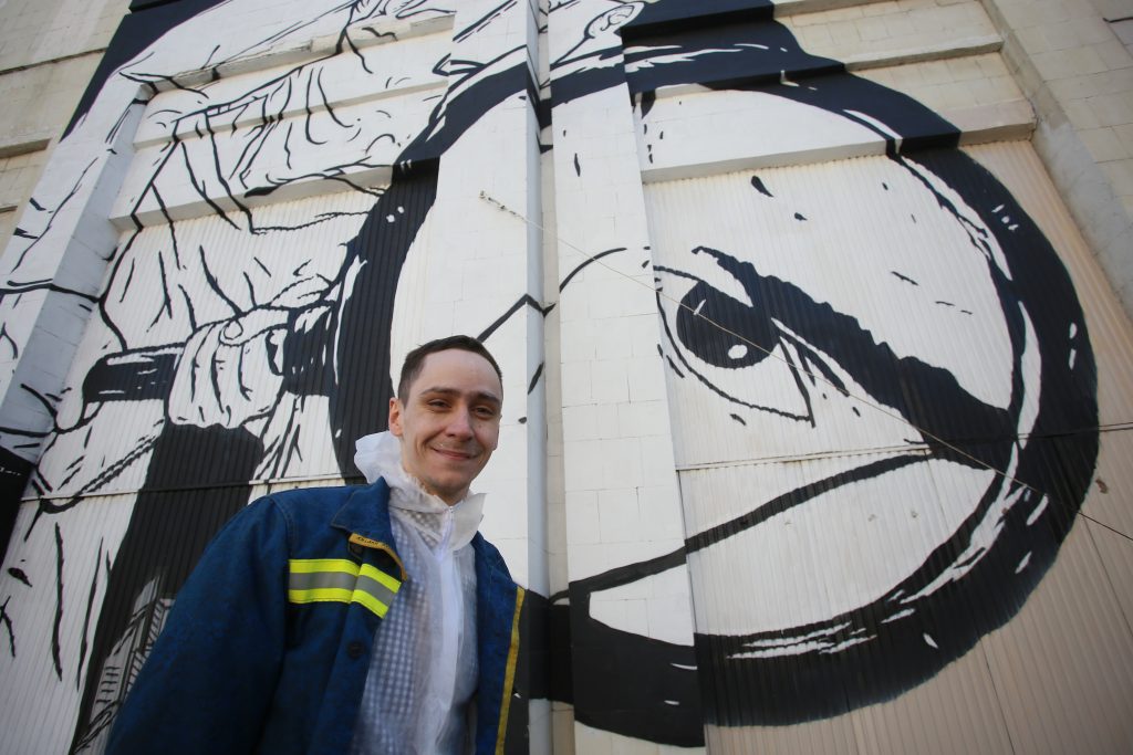 Городские граффити обновили на подстанции «Никитская»