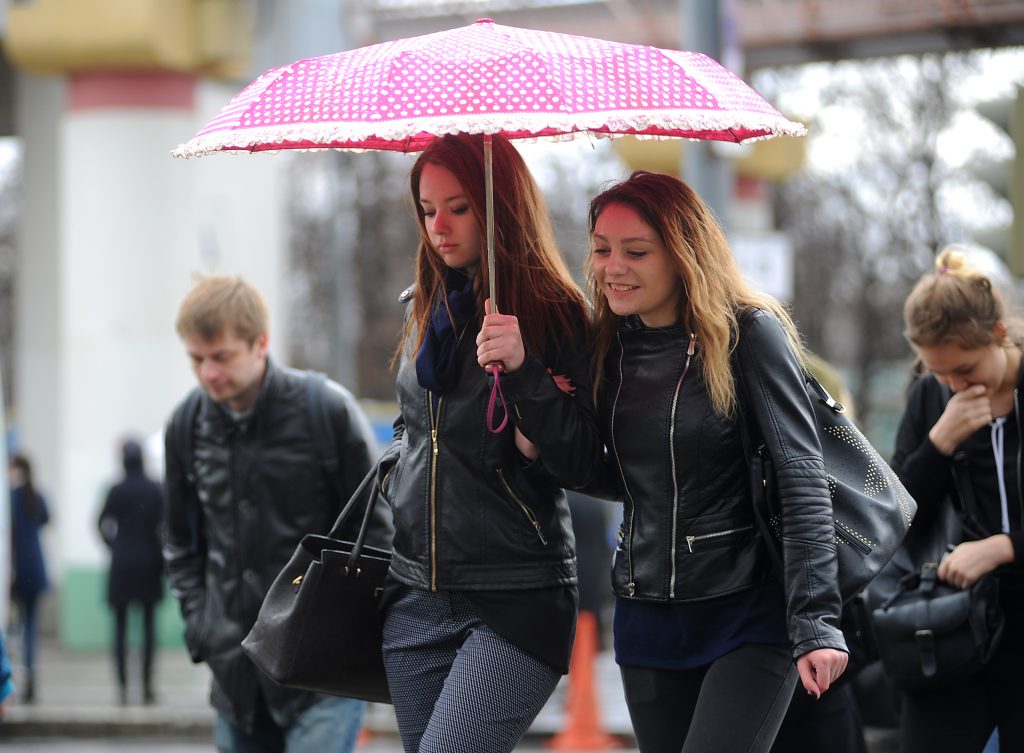 Последняя суббота апреля принесет в Москву дождь