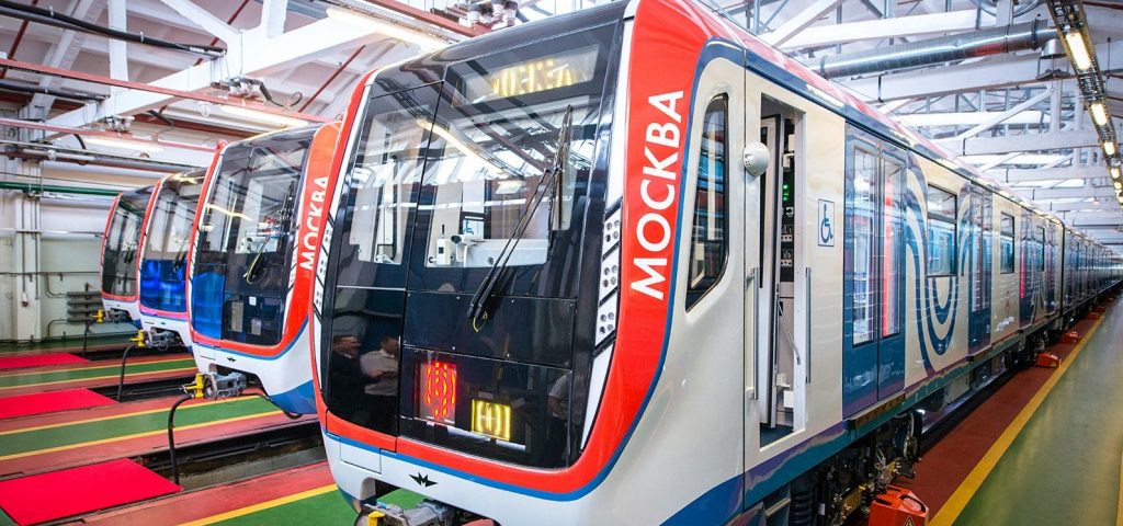 Инновационный поезд «Москва» запустили на Калужско-Рижской линии
