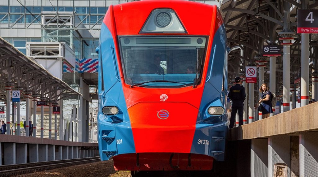 Перед Киевским вокзалом откроют павильон МЦД с моделью поезда