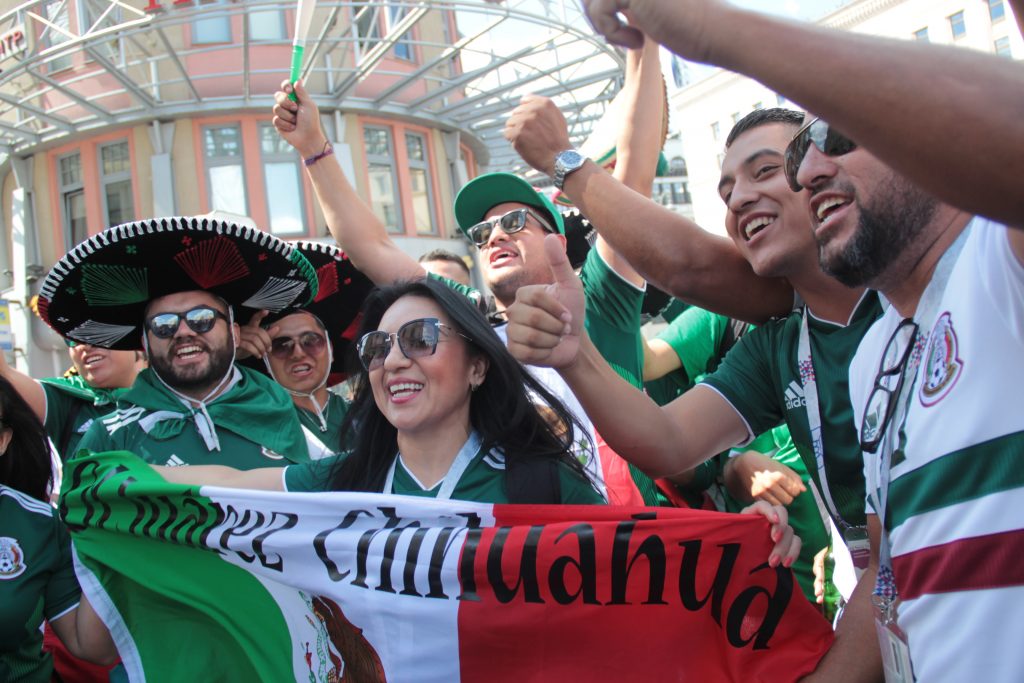 Московское метро поздравило мексиканцев с победой над Германией