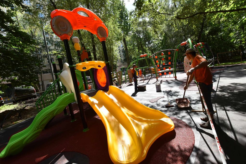Парк «Новослободский» в центре Москвы получит музыкальный сад и фитнес-станцию