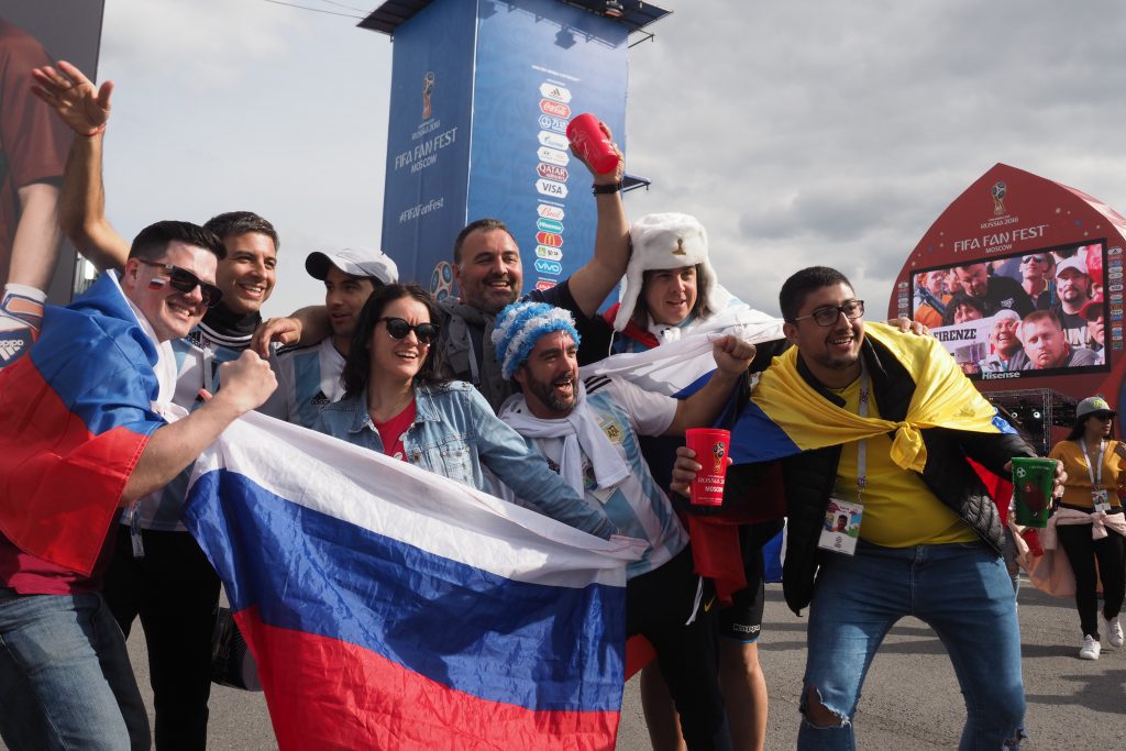 Более миллиона болельщиков посетили фан-зоны Чемпионата мира-2018 в первые дни мундиаля
