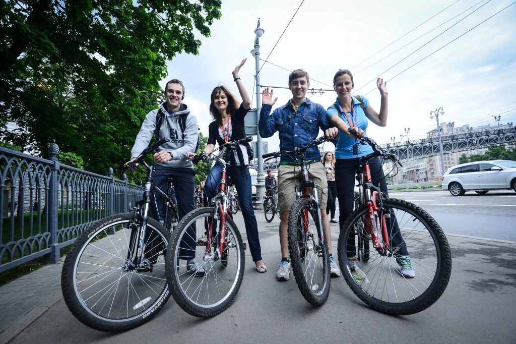 Велопрогулку по Москве проведут сотрудники центра «Мастер»