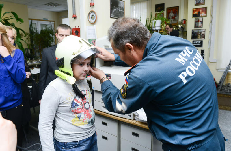 Экскурсию в пожарную часть организуют для детей в рамках программы «Московская смена»
