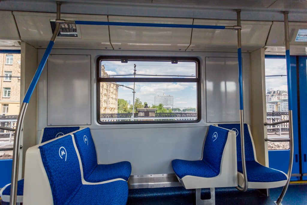 Модификацию поезда «Москва» запустили на голубой ветке метро
