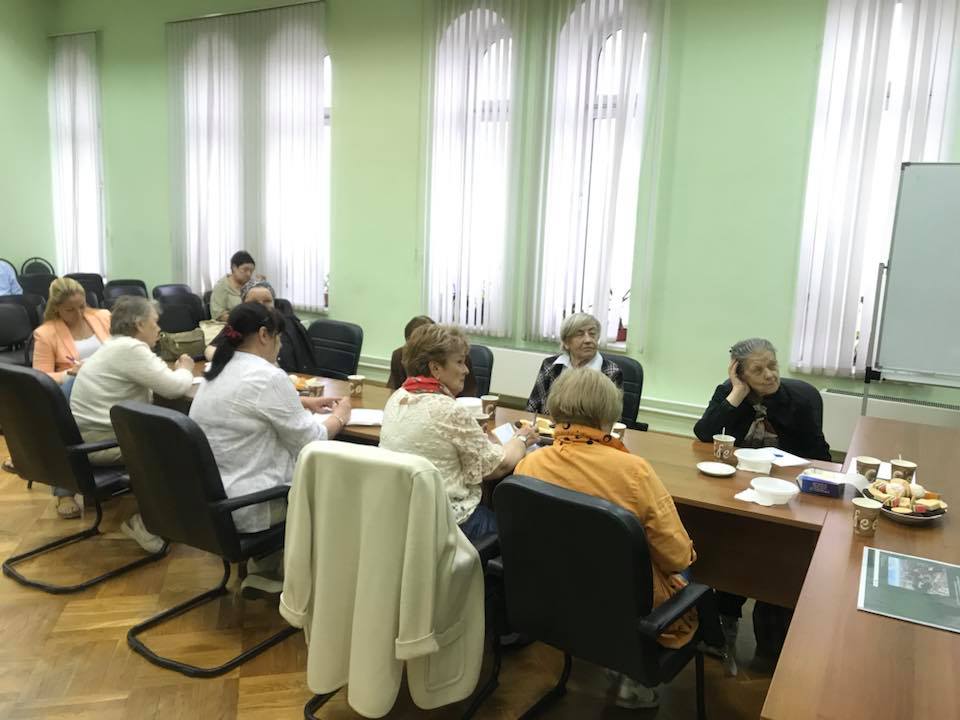 Встреча с председателем местного общества инвалидов прошла в управе Мещанского района. Фото предоставлено управой Мещанского района