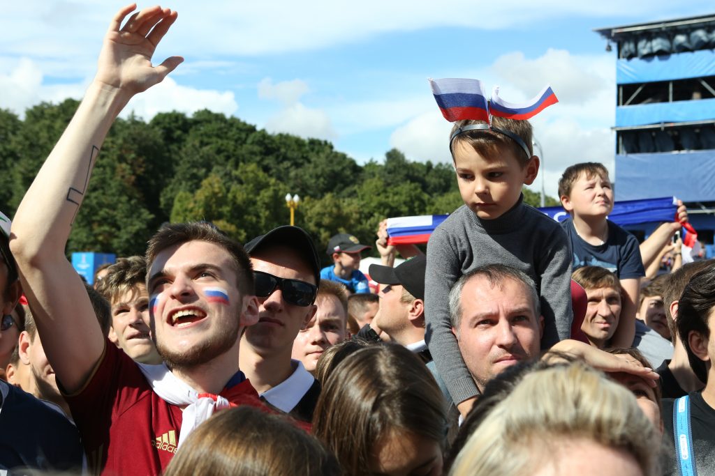 Почти два миллиона болельщиков посетили фан-зону Чемпионата мира по футболу-2018 в Москве