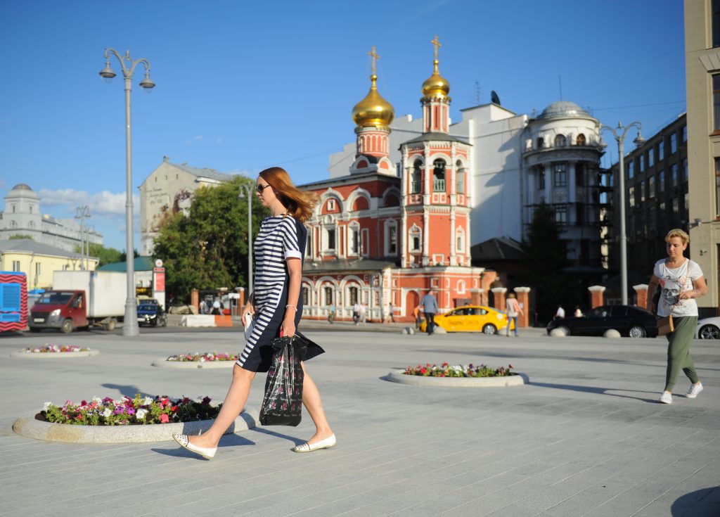 Москву ждет спад температуры в среду
