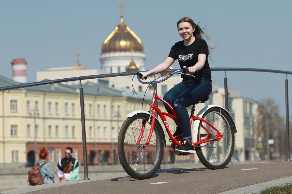 В Москве удвоилась популярность велопроката